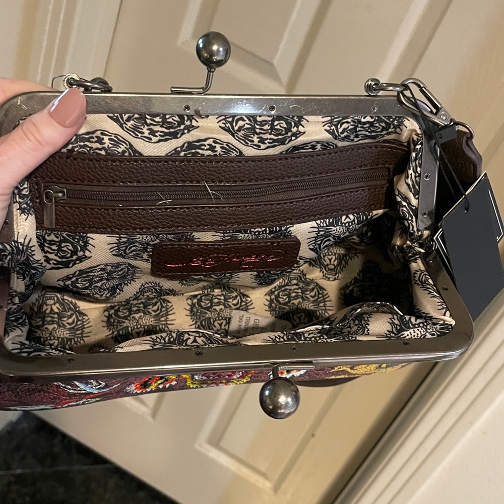 Ed Hardy Tiger & Skull Purse - Picture 5 of 8